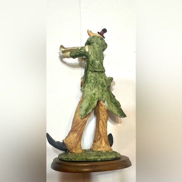 Duncan Royale Capodimonte Italy HOBO CLOWN PLAYING HORN 11" Collectible Figurine - Picture 8 of 10